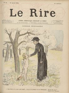 LE RIRE  numéro 25 du 27 avril 1895