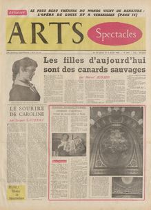 ARTS N° 604 du 30 janvier 1957