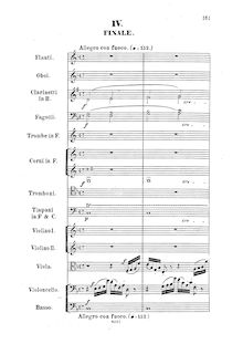 Partition I, Finale: Allegro con fuoco, Symphony, Op.9, Goetz, Hermann
