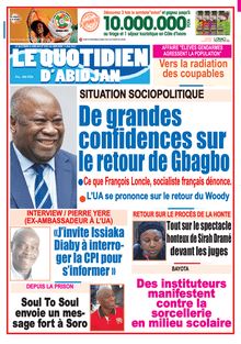 Le Quotidien d’Abidjan n°3093 - du mercredi 12 mai 2021