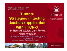 Tutorial database testing v5