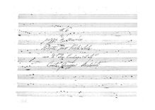 Partition complète, 7 Arrangements pour Solo viole de gambe, Pezzi di musica ridotti per Viola Sola ad uso di Sua Eccellenza il Signor Conte Giuseppe Archinto
