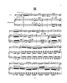 Partition , Allegro Vivace - partition de piano, 6 Stücke, Hermann, Friedrich