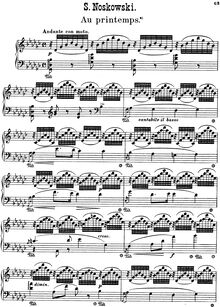 Partition complète, En Pastel, En Pastel. Trois Morceaux caracteristiques pour Piano, Op.30