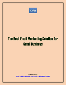 The Best Email Marketing Solution For Small Business