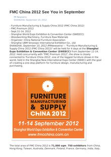 FMC China 2012 See You in September