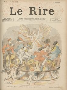 LE RIRE  numéro 33 du 22 juin 1895