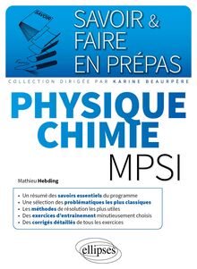 Physique-chimie MPSI
