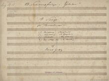 Partition complète, 4 chansons pour masculin voix, EG 160, Grieg, Edvard