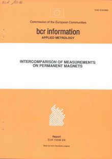 Intercomparison of measurements on permanent magnets