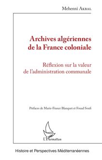 Archives algériennes de la France coloniale