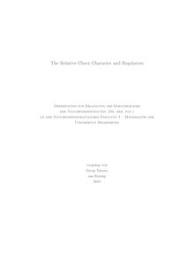 The relative Chern character and regulators [Elektronische Ressource] / vorgelegt von Georg Tamme