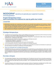 MODIGRAF - Synthèse d avis MODIGRAF - CT-7077