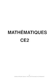 MATHÉMATIQUES CE2