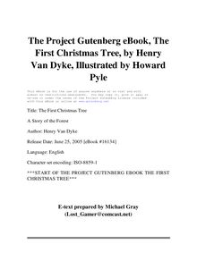 The First Christmas Tree - A Story of the Forest