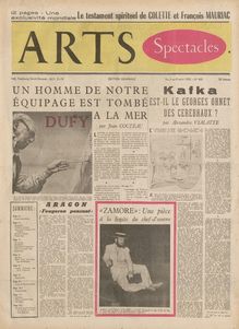 ARTS N° 405 du 03 avril 1953