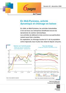 En Midi-Pyrénées, activité dynamique et chômage en baisse