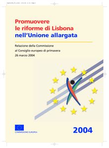 Promuovere le riforme di Lisbona nell Unione allargata