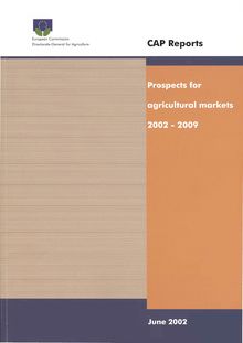 Prospects for agricultural markets 2002-2009
