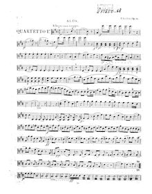Partition viole de gambe, 3 corde quatuors, Baillot, Pierre