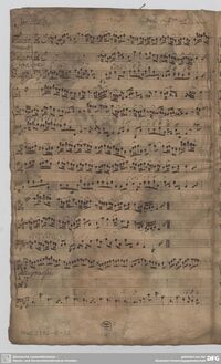 Partition complète, Trio Sonata, TWV 42:D4, D major, Telemann, Georg Philipp