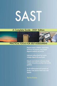 SAST A Complete Guide - 2021 Edition
