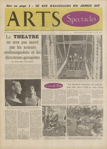ARTS N° 468 du 16 juin 1954