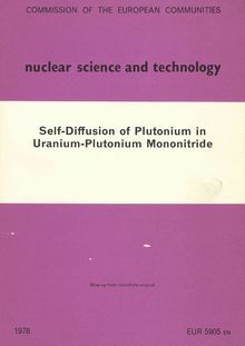 Self-Diffusion of Plutonium in Uranium-Plutonium Mononitride