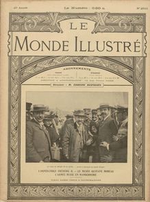 LE MONDE ILLUSTRE  N° 2315 du 10 août 1901