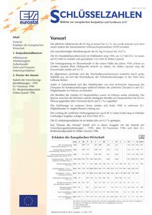 SCHLÜSSELZAHLEN. Bulletin zur europäischen Konjunktur und Synthesen 4/97