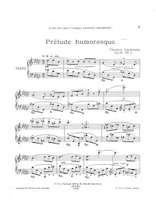 Partition complète, 3 Piano pièces, Op.48, 3 Stücke, Leschetizky, Theodor
