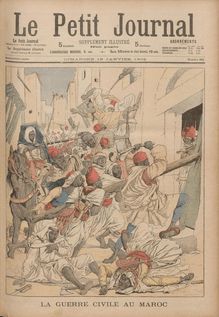 LE PETIT JOURNAL SUPPLEMENT ILLUSTRE  N° 635 du 18 janvier 1903