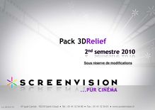 Pack 3D 2nd semestre 2010 le 28.04.10 [Mode de compatibilité]