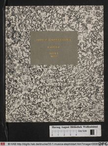 Partition Vox 3, Dialogi, Oder Gespräche zwischen Gott/ Vnd Einer gläubigen Seelen : Erster Theil / Andreas Hammerschmied. -  Dreßden : Bergen, 1652