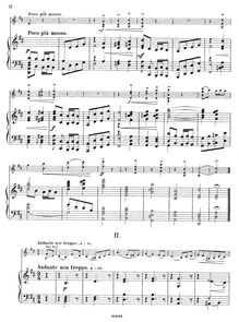 Partition , Andante non troppo, violon Sonata, Sonate pour piano et violon