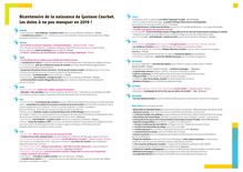 bicentenaire Courbet 2019 Doubs : les dates à ne pas manquer