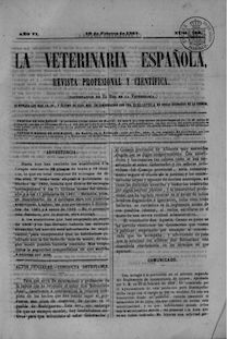 La veterinaria española, n. 163 (1862)