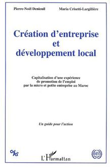 Création d entreprise et développement local