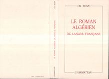 Le roman algérien de langue française