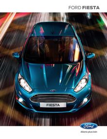 Catalogue Nouvelle Ford Fiesta