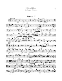 Partition basson 1, 2, Cockaigne Overture, Op.40, In London Town