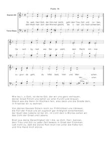 Partition Ps.36: Ich sag s von Grund meins Herzens frei, SWV 133, Becker Psalter, Op.5