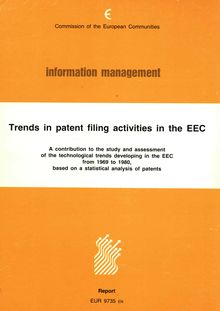 Trends in patent filing activities in the EEC