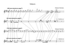 Partition Subjects, corde quintette en C major, C major, Beethoven, Ludwig van
