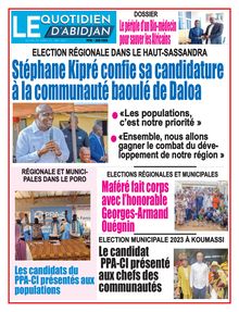 Le Quotidien d Abidjan n°4364 - du lundi 15 mai 2023