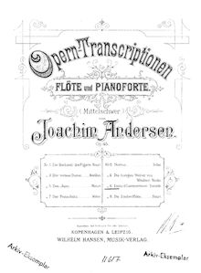 Partition , Lucia di Lammermoor (Donizetti), opéra Transcriptions, Op.45