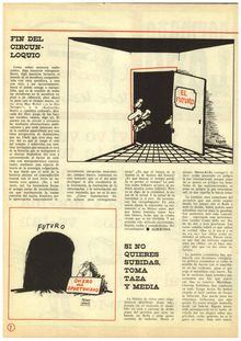 Viñeta de Chumy-Chúmez - número 186 publicado 29 Noviembre 1975