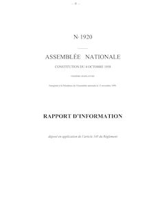Rapport d information déposé... par la mission d information commune sur les perspectives économiques et sociales de l aménagement de l axe européen Rhin-Rhône. Tome I et II