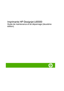 Notice Imprimantes HP  Designjet L65500
