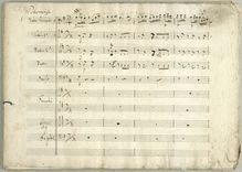 Partition complète, Polonoise en G pour viole de gambe et orchestre